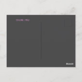 感謝してい自然イベント ポストカード (裏面)