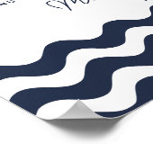 感謝してい航海のネ結婚イ・ブルー ポスター (角)