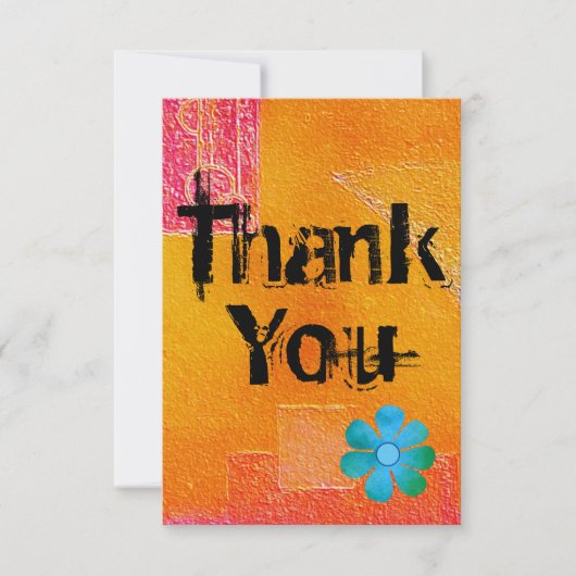 感謝してい花 サンキューカード (正面)