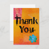 感謝してい花 サンキューカード (正面/裏面)