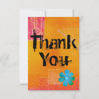感謝してい花 サンキューカード