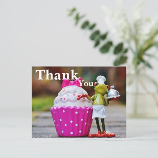 感謝してい菓子 ポストカード (スタンド正面)