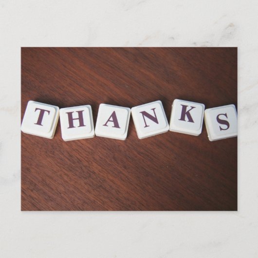 感謝してい葉書 ポストカード (正面)