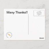 感謝してい葉 ポストカード (裏面)