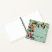 感謝してい謝恩カスタム日報予算の贈与 ノートブック (内部)