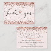 感謝してい購入のスクリプモダントハート 名刺 (正面/裏面)