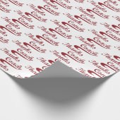 感謝してい野球コーチグランジ大 ラッピングペーパー (角)