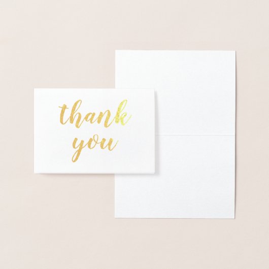 感謝してい金ゴールドフォイルの名刺 箔カード (ディスプレー)