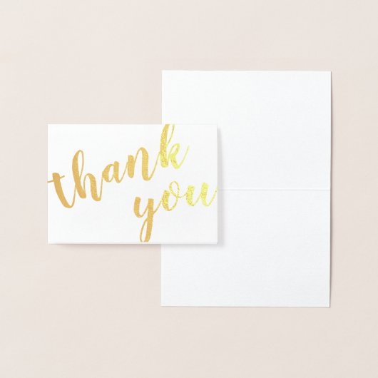 感謝してい金ゴールドフォイルの名刺 箔カード (ディスプレー)