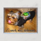 感謝してい食 ポストカード (正面)