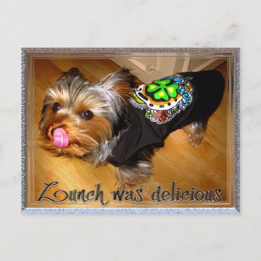 感謝してい食 ポストカード (正面)