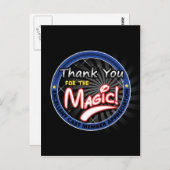 感謝してい魔法の場合 – キャストメンバーの評価 ポストカード (正面/裏面)