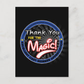感謝してい魔法の場合 – キャストメンバーの評価 ポストカード (正面)