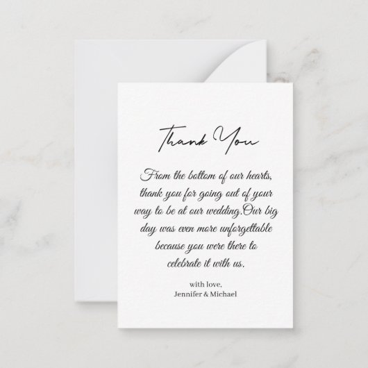 感謝してい4枚の写真は素朴な木の結婚コラージュ ノートカード (裏面)