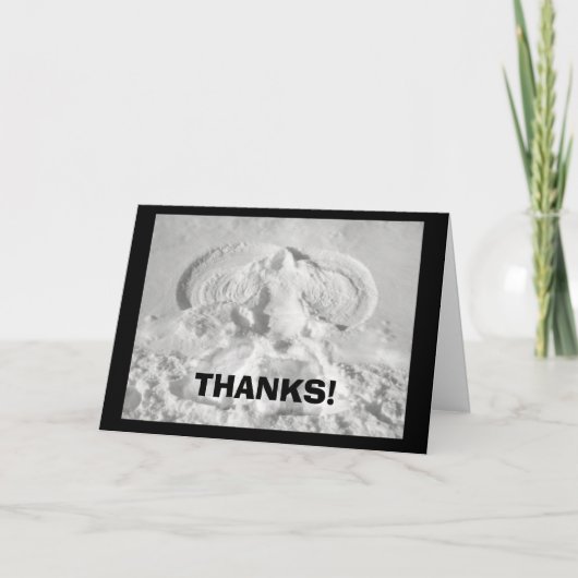 感謝してい!あなたは天使 サンキューカード (正面)