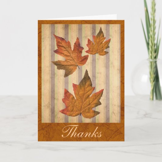 「感謝してい」カード サンキューカード (正面)