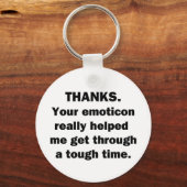 感謝してい. キーホルダー (正面)