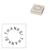 感謝してい!ゴム印 ラバースタンプ (押印)