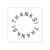 感謝してい!ゴム印 ラバースタンプ (インプリント)