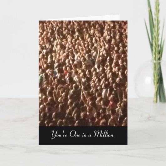 感謝してい サンキューカード (正面)