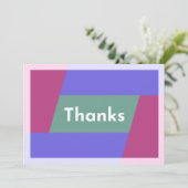 「感謝してい」 サンキューカード (スタンド正面)