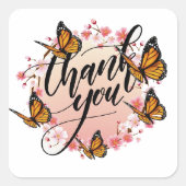 感謝してい スクエアシール (正面)