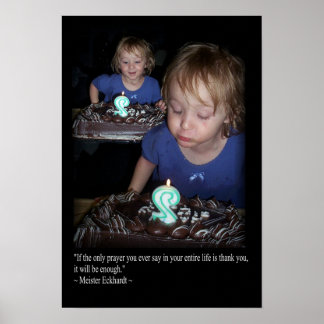 感謝してい ポスター