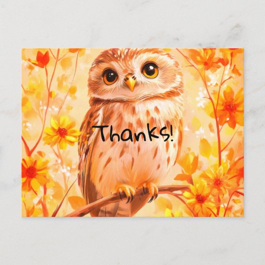 感謝してい ポストカード (正面)