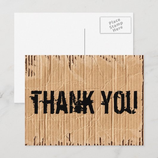 感謝してい ポストカード (正面/裏面)