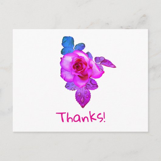 感謝してい ポストカード (正面)