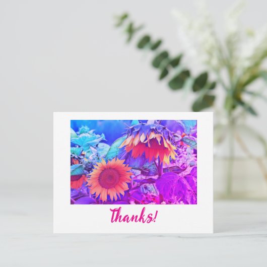 感謝してい ポストカード (スタンド正面)