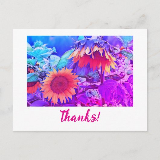 感謝してい ポストカード (正面)