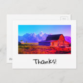 感謝してい ポストカード (正面/裏面)