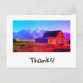 感謝してい ポストカード (正面)