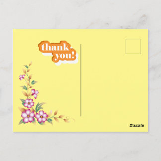感謝してい ポストカード