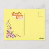 感謝してい ポストカード (裏面)