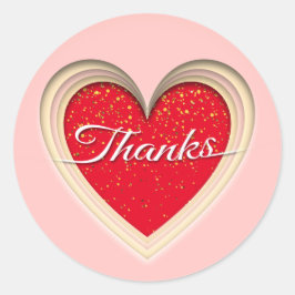 感謝してい ラウンドシール