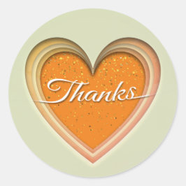 感謝してい ラウンドシール