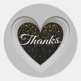 感謝してい ラウンドシール