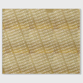 感謝してい ラッピングペーパー (フラット)