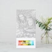 感謝してい《写真》ぼけ味 サンキューカード (スタンド正面)