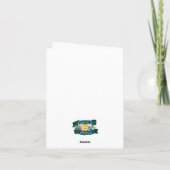 感謝してい- green d20 サンキューカード (裏面)