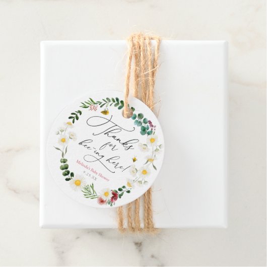 感謝していBee-ing Hereフローラ・シャワー フェイバータグ (インサイチュ)