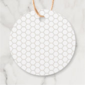 感謝していBee-ing Hereフローラ・シャワー フェイバータグ (裏面)