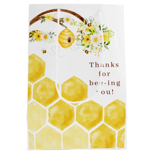 感謝していBee-Ing You抱き枕 ミディアムペーパーバッグ (裏面)