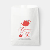 感謝していChristmas Teaパーティー フェイバーバッグ (正面)