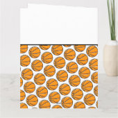 感謝していCOACHバスケットボールチームオレンジ白黒 カード (裏面)