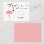 感謝していFlamingo名刺 名刺 (正面/裏面)