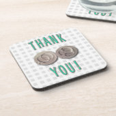 感謝していivf invitro受精胚 コースター (左側)