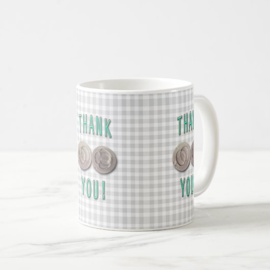 感謝していivf invitro受精胚 コーヒーマグカップ (正面右)